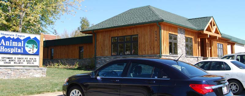 Veterinary Services, Mountain Empire Small Animal Hospital